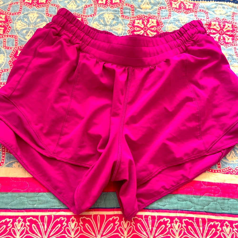 Hot Pink Lululemon Shorts